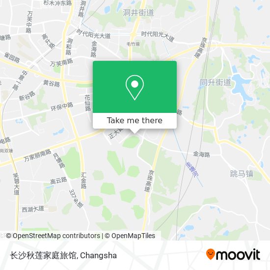 长沙秋莲家庭旅馆 map