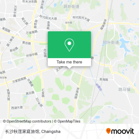 长沙秋莲家庭旅馆 map