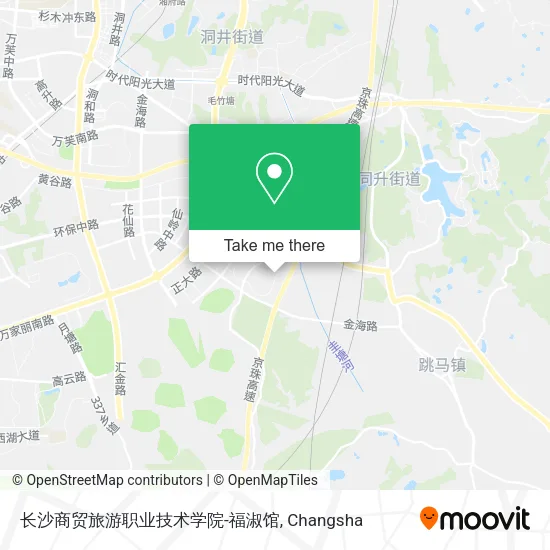 长沙商贸旅游职业技术学院-福淑馆 map