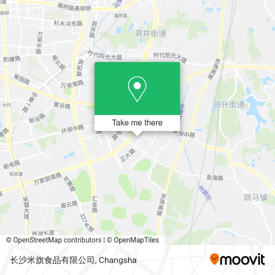 长沙米旗食品有限公司 map