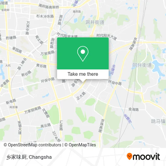 乡家味厨 map