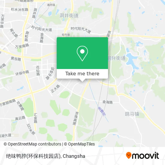 绝味鸭脖(环保科技园店) map