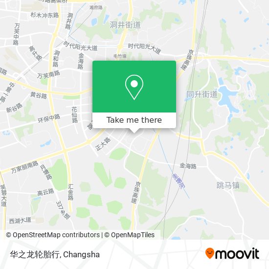 华之龙轮胎行 map