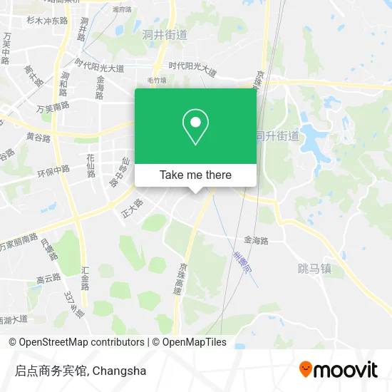 启点商务宾馆 map