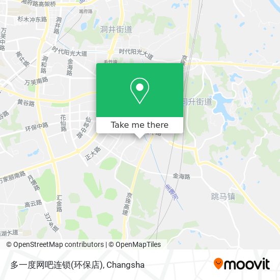 多一度网吧连锁(环保店) map