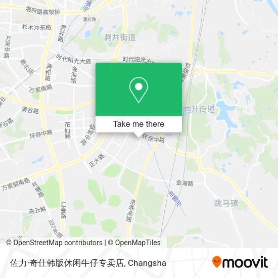 佐力·奇仕韩版休闲牛仔专卖店 map