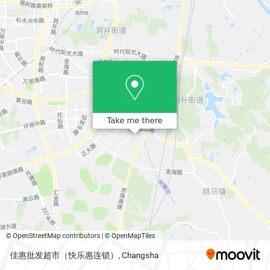 佳惠批发超市（快乐惠连锁） map