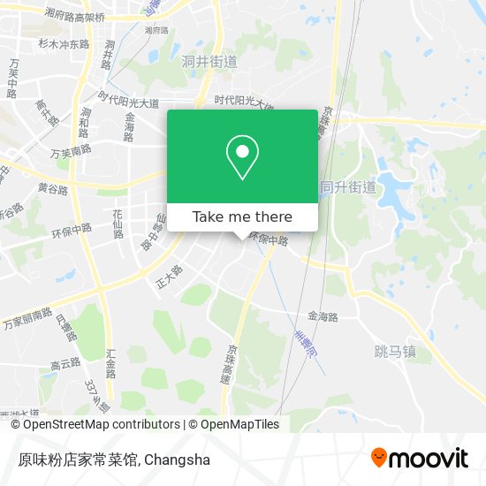 原味粉店家常菜馆 map