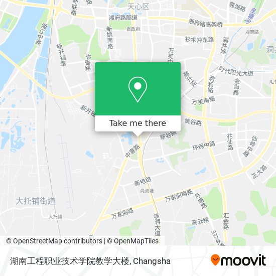 湖南工程职业技术学院教学大楼 map