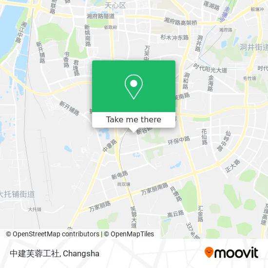 中建芙蓉工社 map