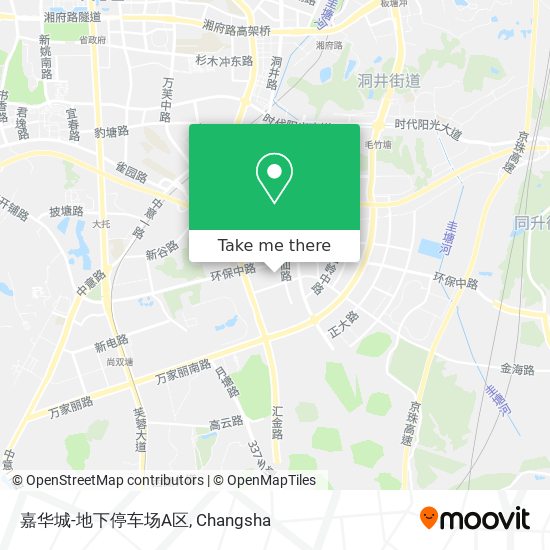 嘉华城-地下停车场A区 map