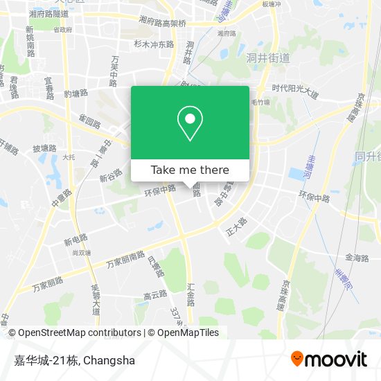 嘉华城-21栋 map