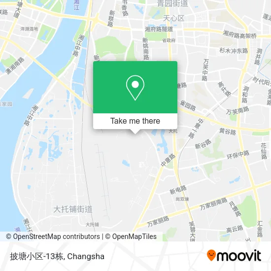 披塘小区-13栋 map