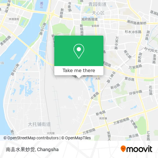 南县水果炒货 map