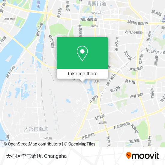 天心区李志诊所 map