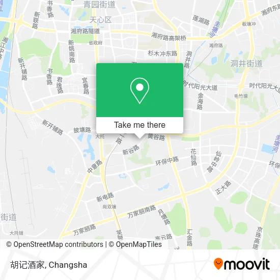 胡记酒家 map