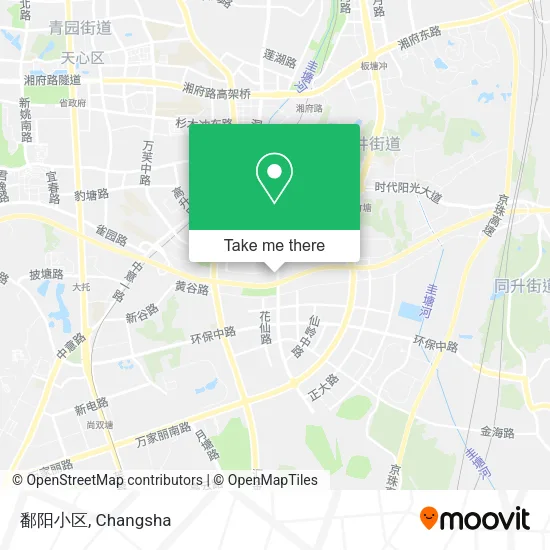 鄱阳小区 map