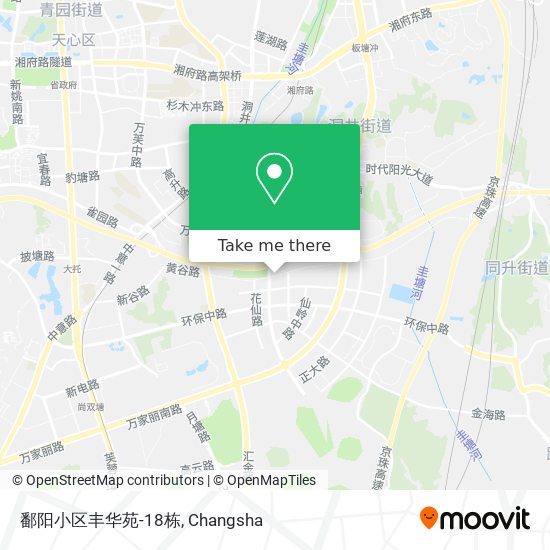 鄱阳小区丰华苑-18栋 map