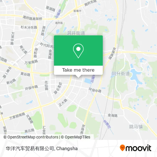 华洋汽车贸易有限公司 map