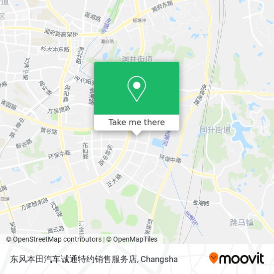 东风本田汽车诚通特约销售服务店 map