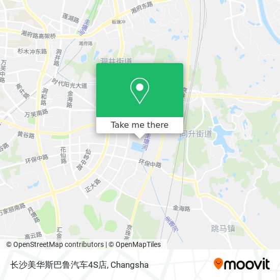 长沙美华斯巴鲁汽车4S店 map