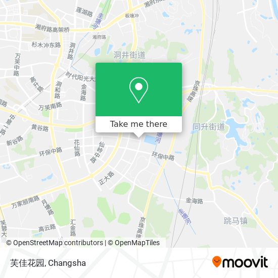 芙佳花园 map
