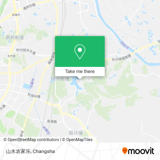 山水农家乐 map
