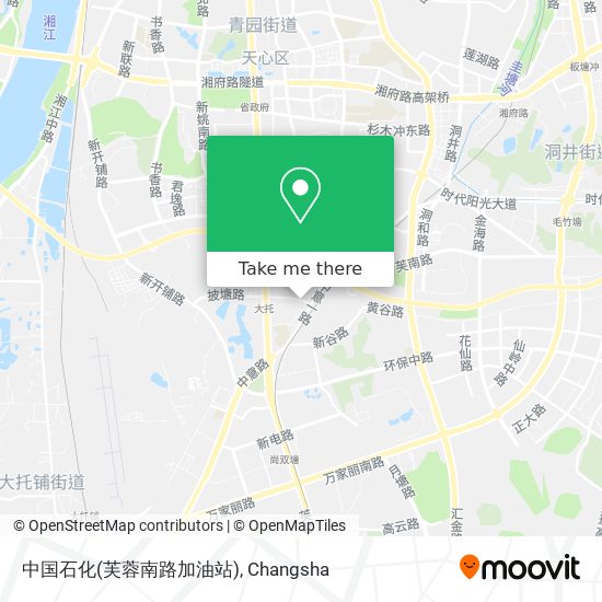 中国石化(芙蓉南路加油站) map