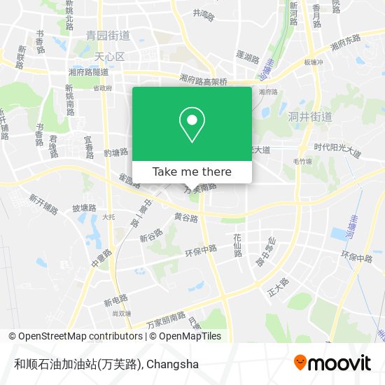 和顺石油加油站(万芙路) map