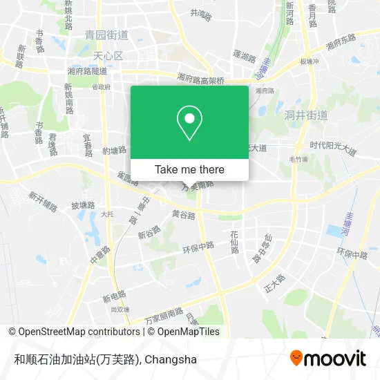和顺石油加油站(万芙路) map