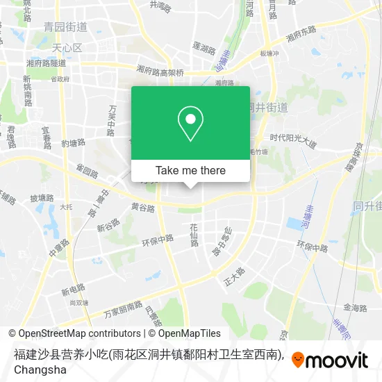 福建沙县营养小吃(雨花区洞井镇鄱阳村卫生室西南) map