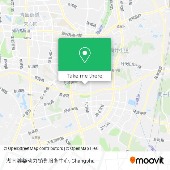 湖南潍柴动力销售服务中心 map
