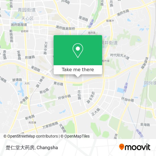 楚仁堂大药房 map