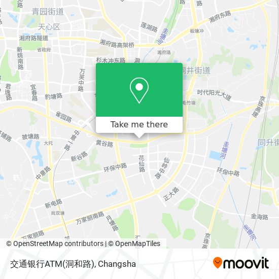 交通银行ATM(洞和路) map