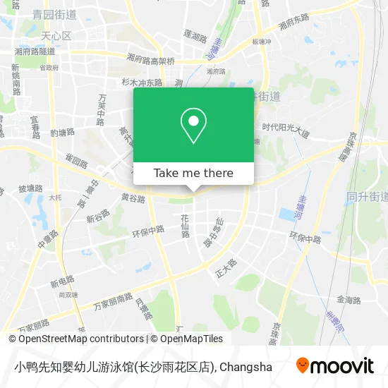 小鸭先知婴幼儿游泳馆(长沙雨花区店) map