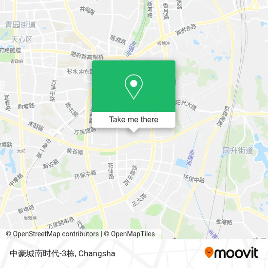 中豪城南时代-3栋 map