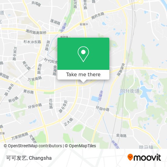 可可发艺 map