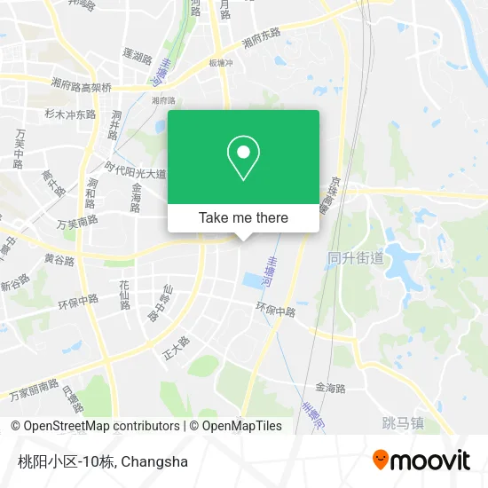 桃阳小区-10栋 map