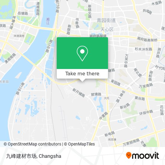 九峰建材市场 map