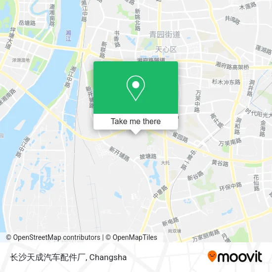 长沙天成汽车配件厂 map