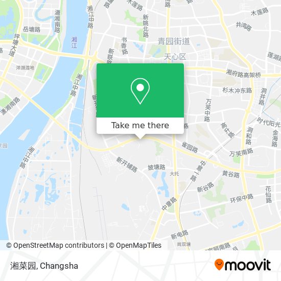 湘菜园 map