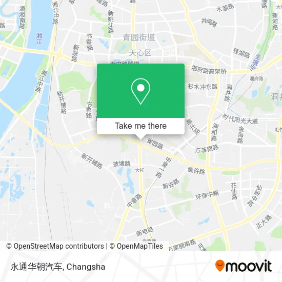 永通华朝汽车 map