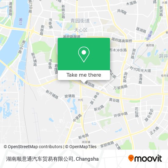 湖南顺意通汽车贸易有限公司 map