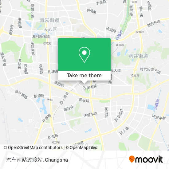 汽车南站过渡站 map