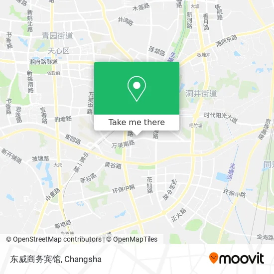 东威商务宾馆 map