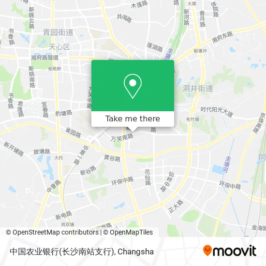 中国农业银行(长沙南站支行) map