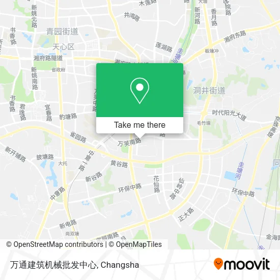 万通建筑机械批发中心 map
