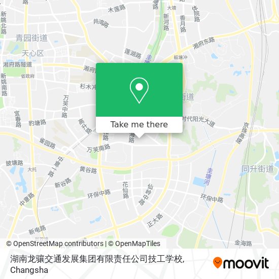 湖南龙骧交通发展集团有限责任公司技工学校 map