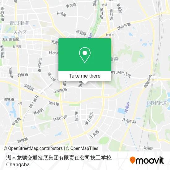 湖南龙骧交通发展集团有限责任公司技工学校 map