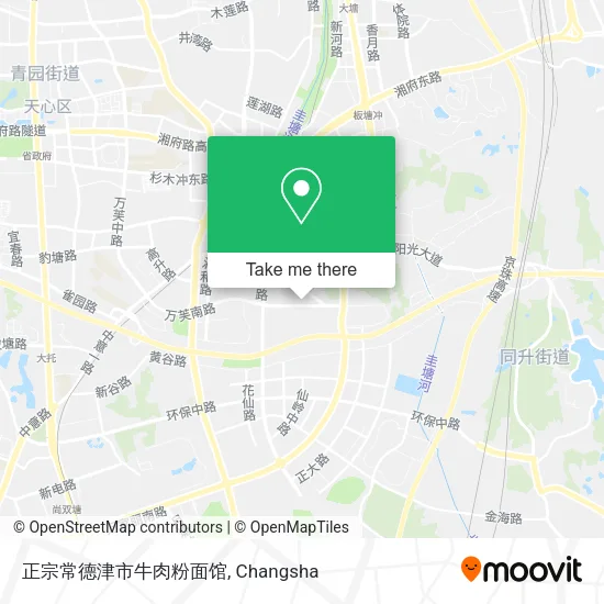 正宗常德津市牛肉粉面馆 map